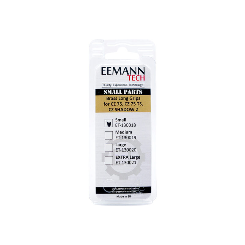 Eemann Tech Brass Long Grips for CZ 75, CZ 75 TS, CZ Shadow 2