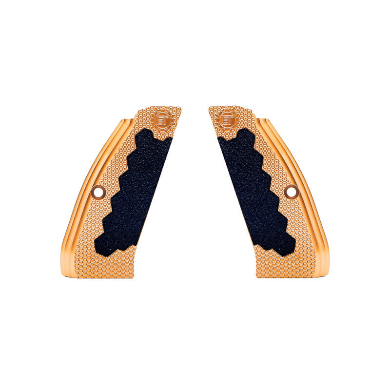 Eemann Tech Brass Long Grips for CZ 75, CZ 75 TS, CZ Shadow 2