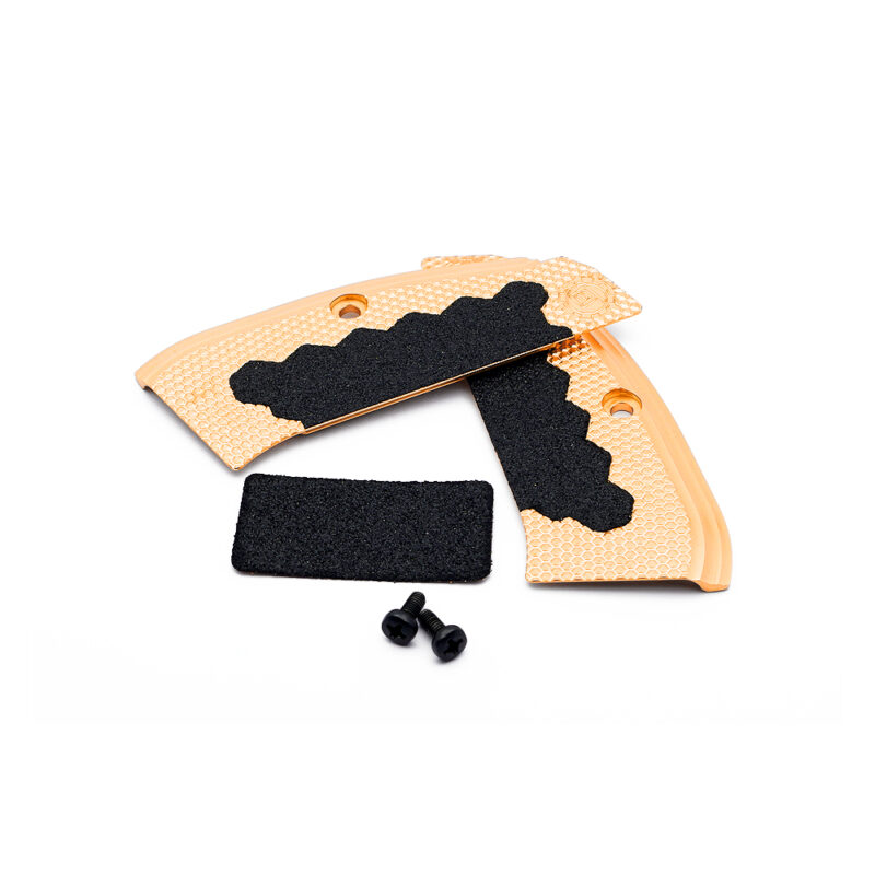 Eemann Tech Brass SHORT Grips for CZ 75, CZ 75 TS, CZ SHADOW 2