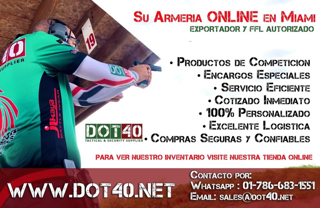 dot40 exportacion armas