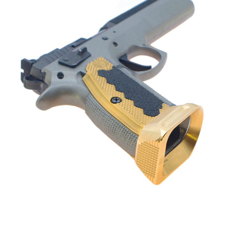 Eemann Tech Competition Brass Magwell for CZ 75 Tactical Sports & CZ TS 2