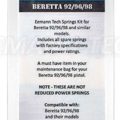 Eemann Tech Springs Kit for Beretta 92/96/98 - Image 3
