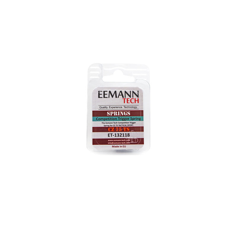 Eemann Tech competition trigger spring with reduced power for CZ 75 TS/TS2