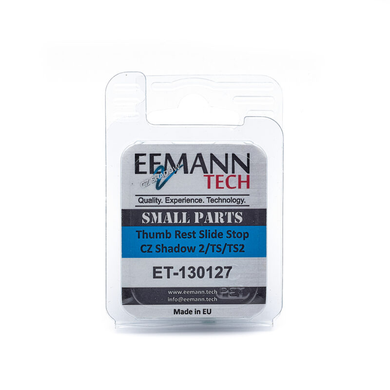 Eemann Tech Thumb Rest Slide Stop for CZ Shadow 2, S2 Compact, /TS/TS2 - BLACK - Image 6