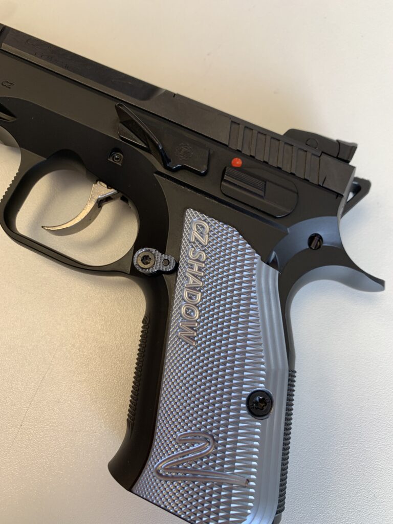 Eemann Tech Slide Stop With Thumb Rest For CZ Tactical Sports / TS2 | 9mm | Handgun Upgrade