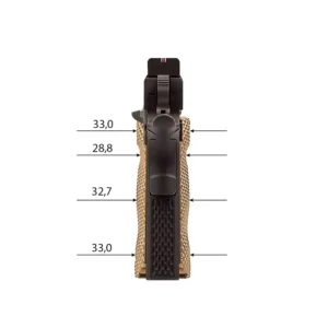 Eemann Tech Ultimate Brass Long Grips for 1911 - Large