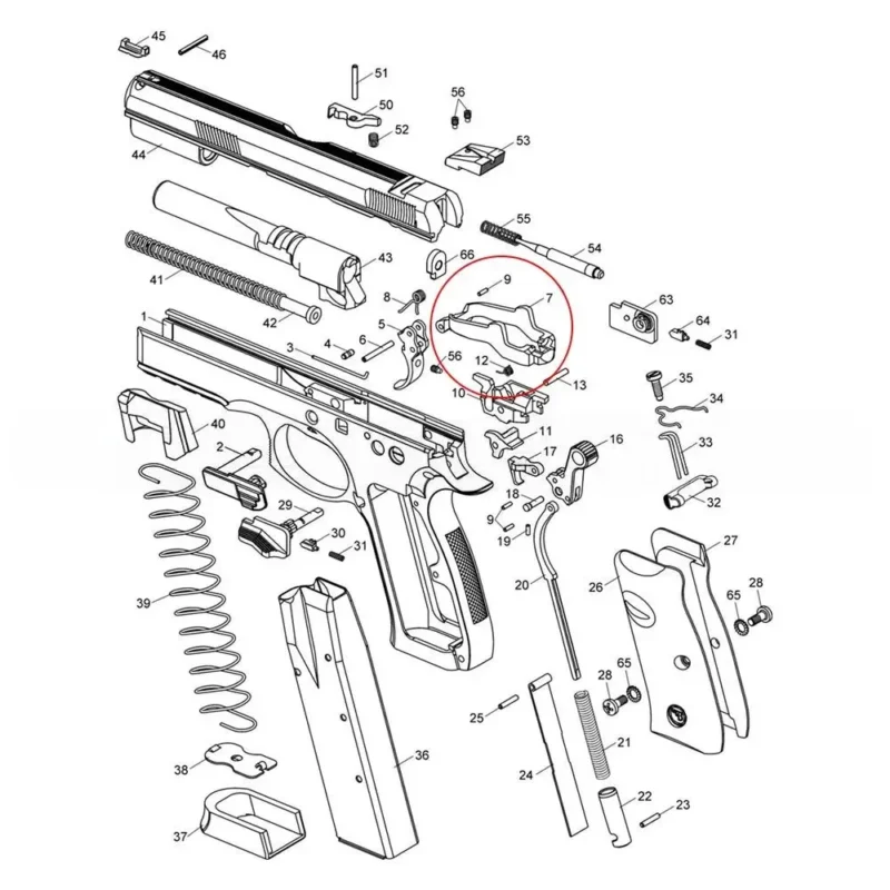 OEM CZ Trigger Bar - Shadow 2 - Image 3