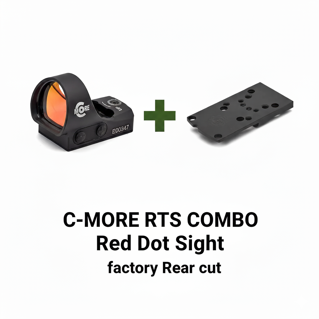 COMBO 2 = C-more RTS3B-6 Red Dot + Red Dot Plate for CZ Shadow Standard Cut